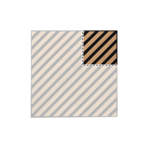 Square Diagonal Panels Pickled Oak
